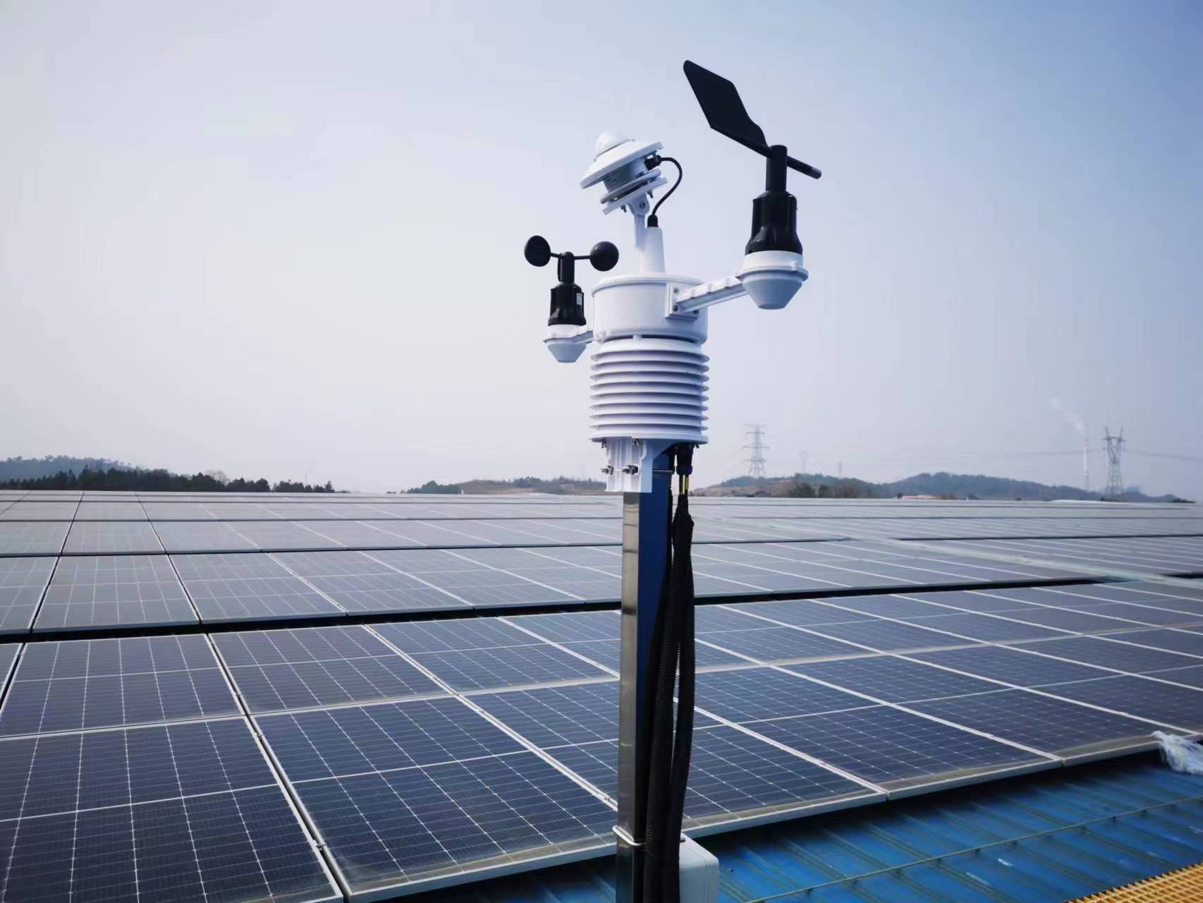 一体化太阳能发电环境监测仪