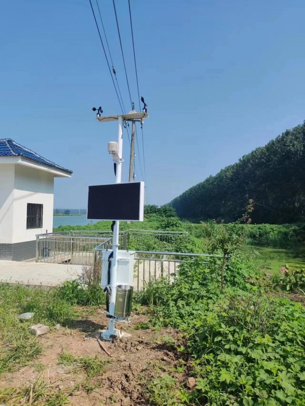 江苏扬州湿地环境监测设备验收！